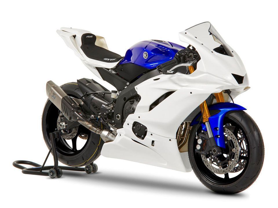 Мотоцикл YAMAHA R6 Race GYTR (Tech Black - white) 2023